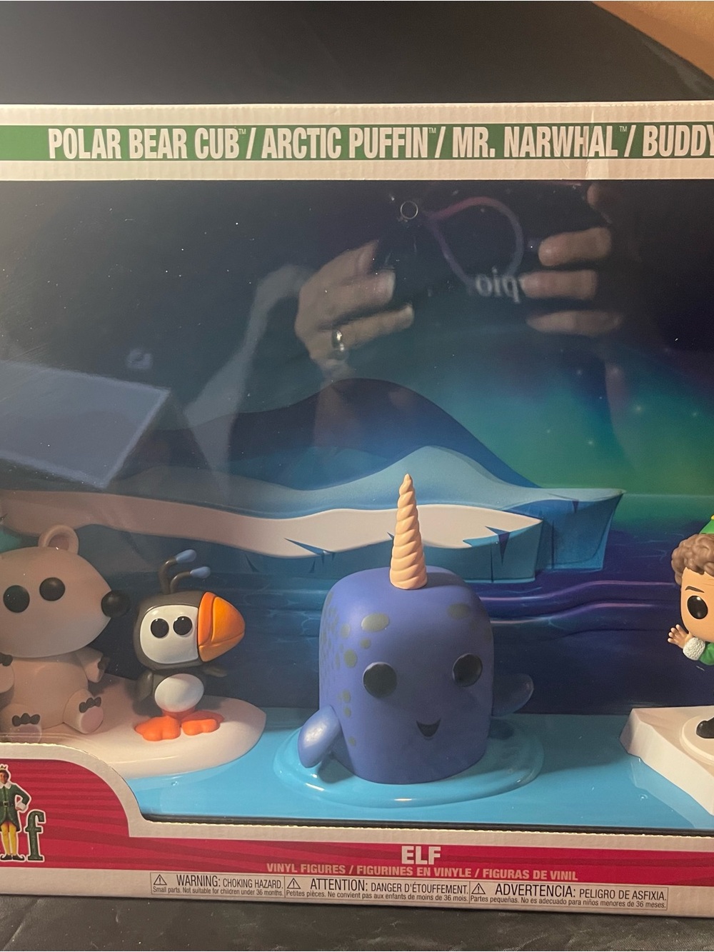ELF Purple & Blue Narwhal Vinyl Figure - ELF Brand